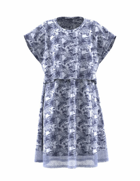 All Over Printed Blouse