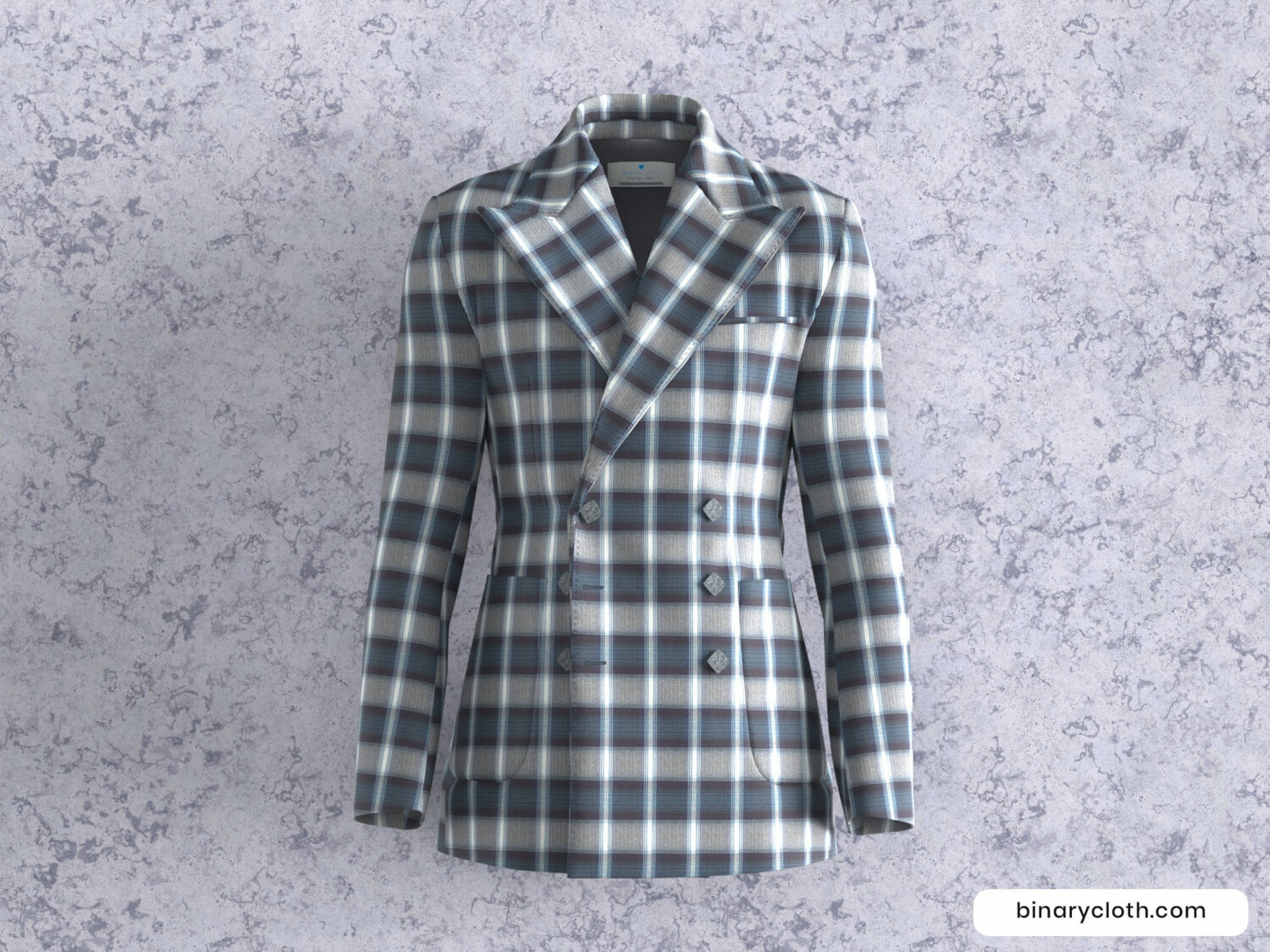Blazer – 3d virtual fashion sample by binarycloth