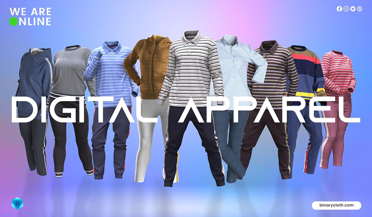 Sustainable fashion production workflow with digital apparel sampling and fabric planning
