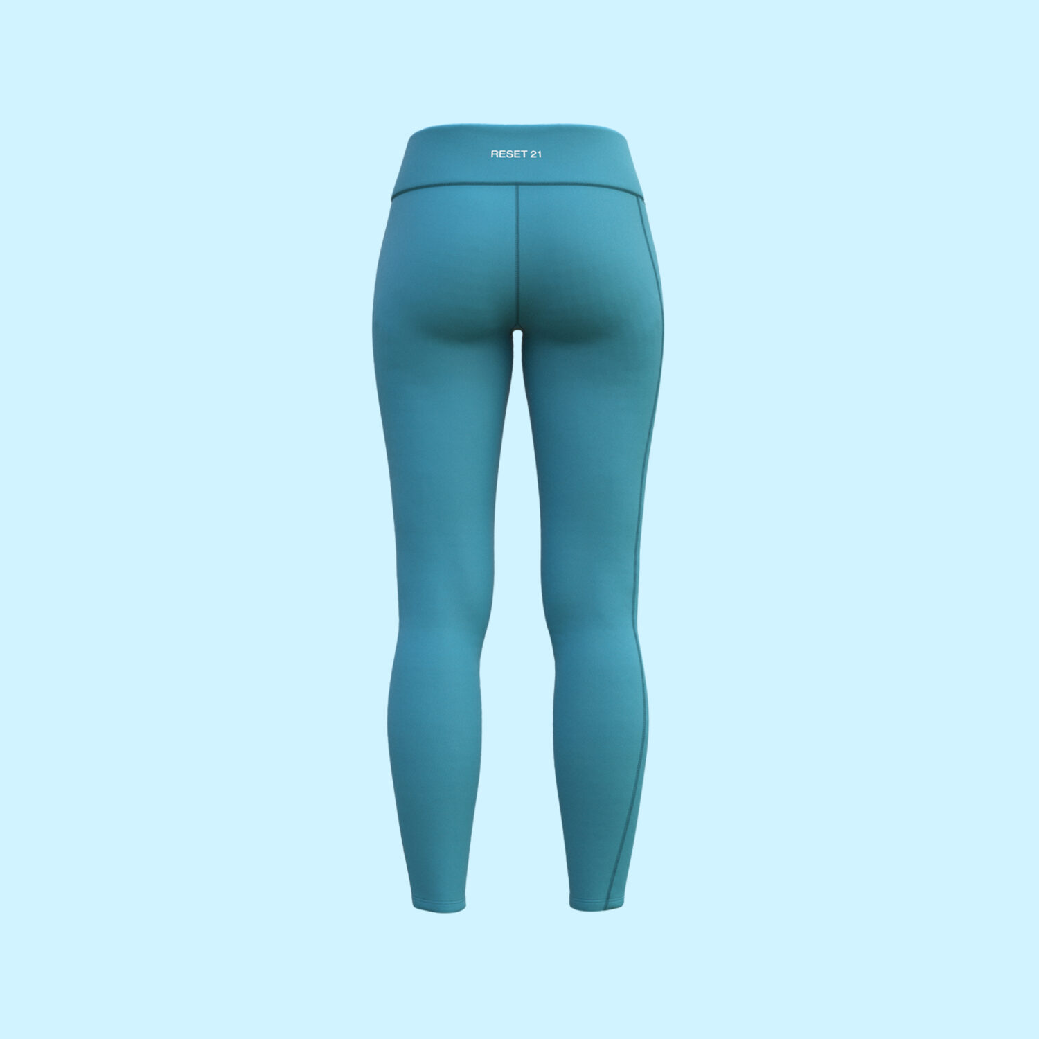 Women's 3D Sports Leggings 3D apparel product view 1