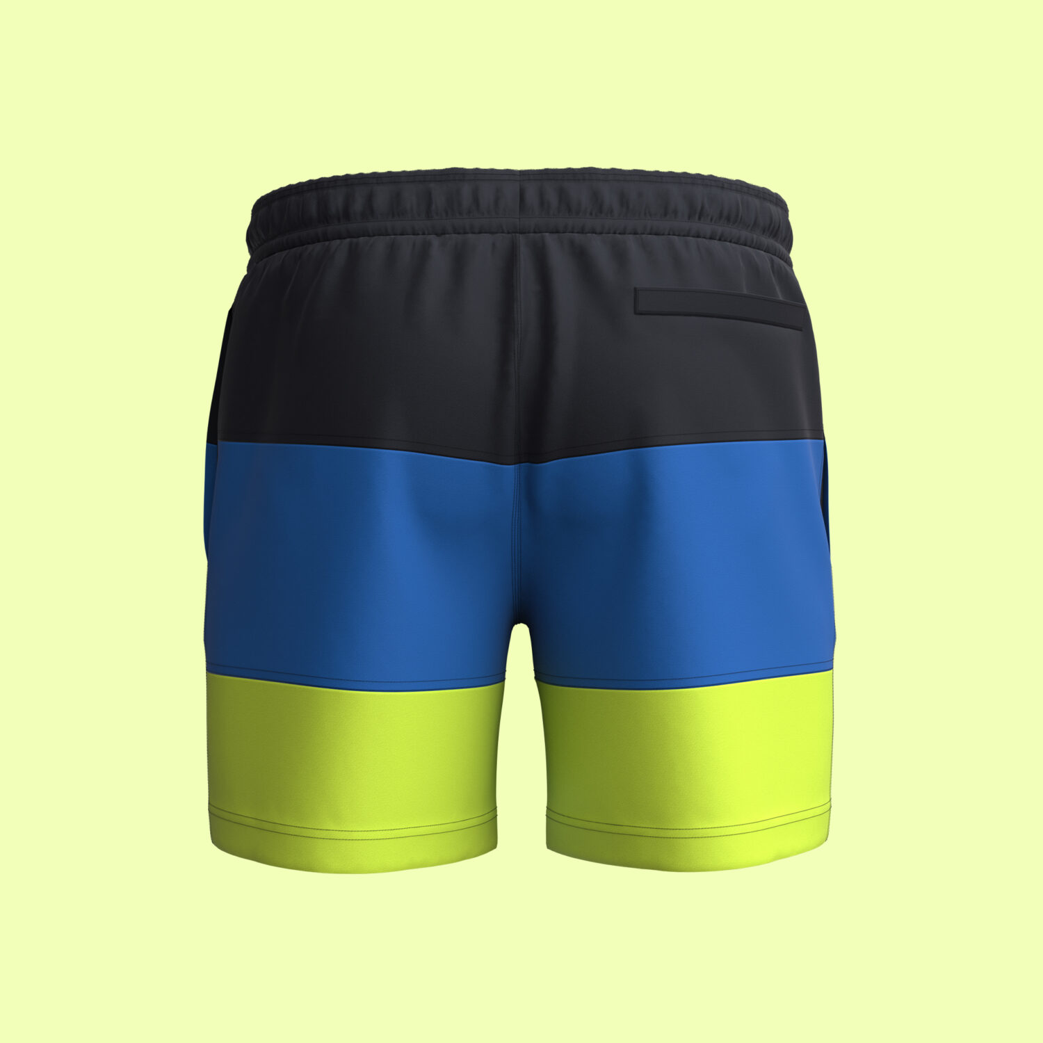 Men's Virtual Beach Short 3D apparel product view 1
