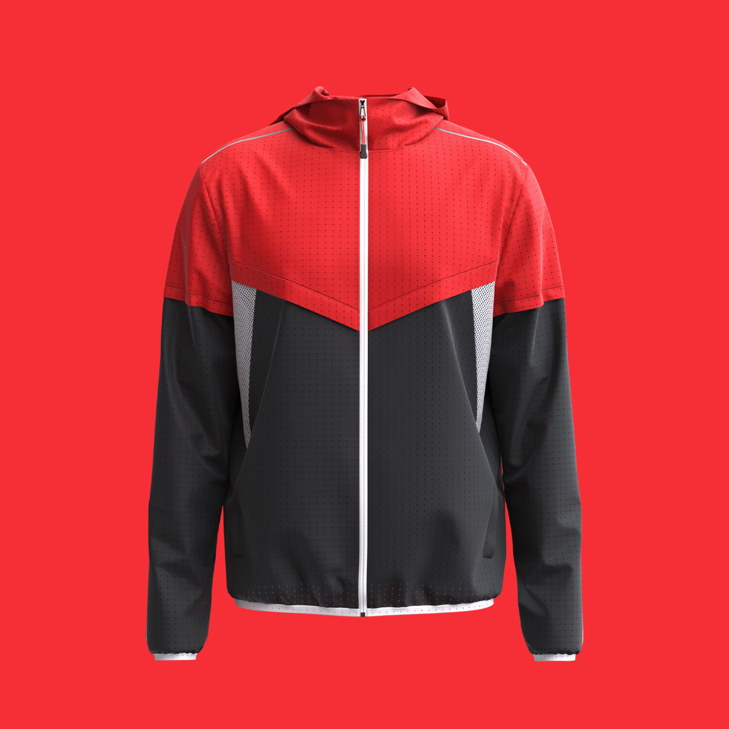Digital Windbreaker Jacket