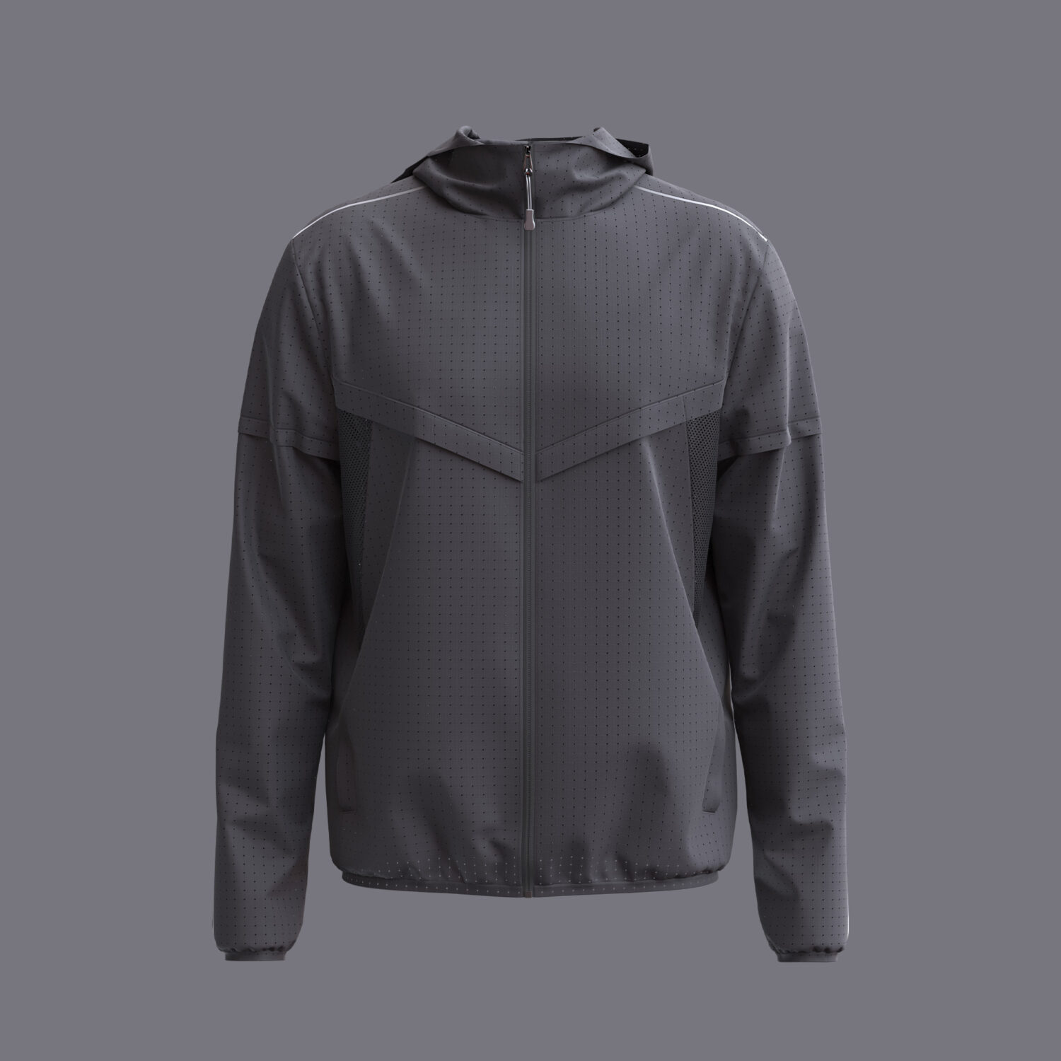 Digital Windbreaker Jacket