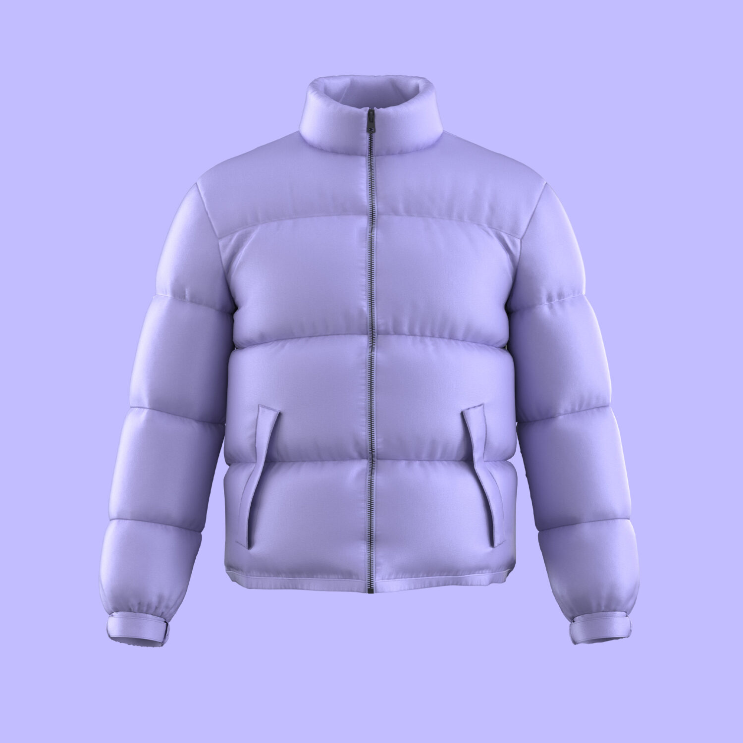 3D Apparel Lightweight Puffer Jacket