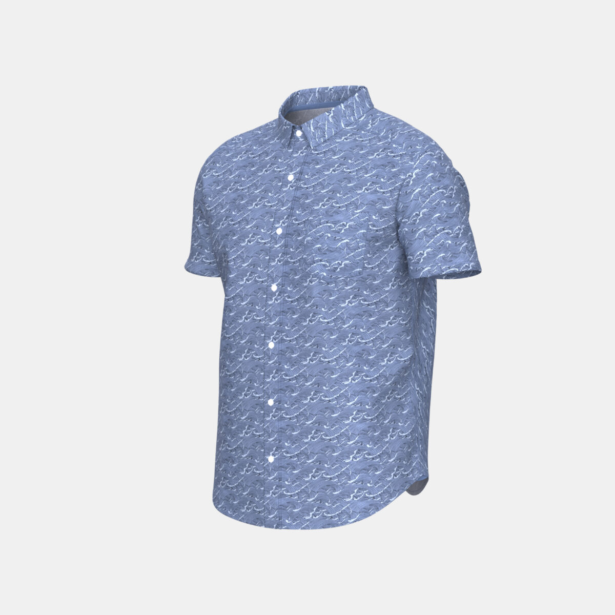 Men's Digital Short Sleeve Shirt - Image 3