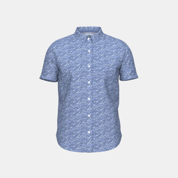 Men's Digital Short Sleeve Shirt