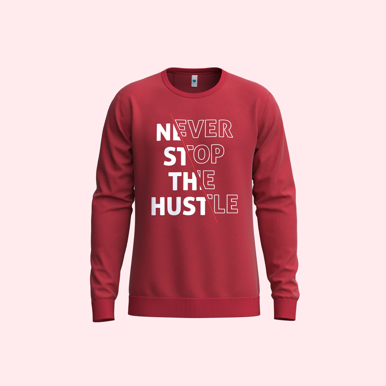 Men's Digital Sweatshirt 3D apparel product view 1
