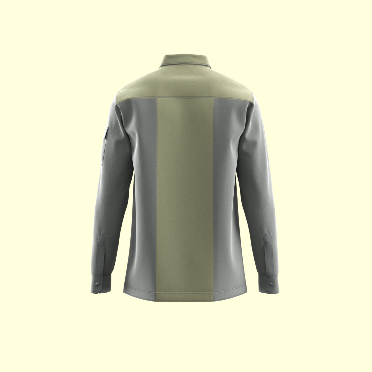 Men's Cut and Sew Shirt 3D apparel product view 1