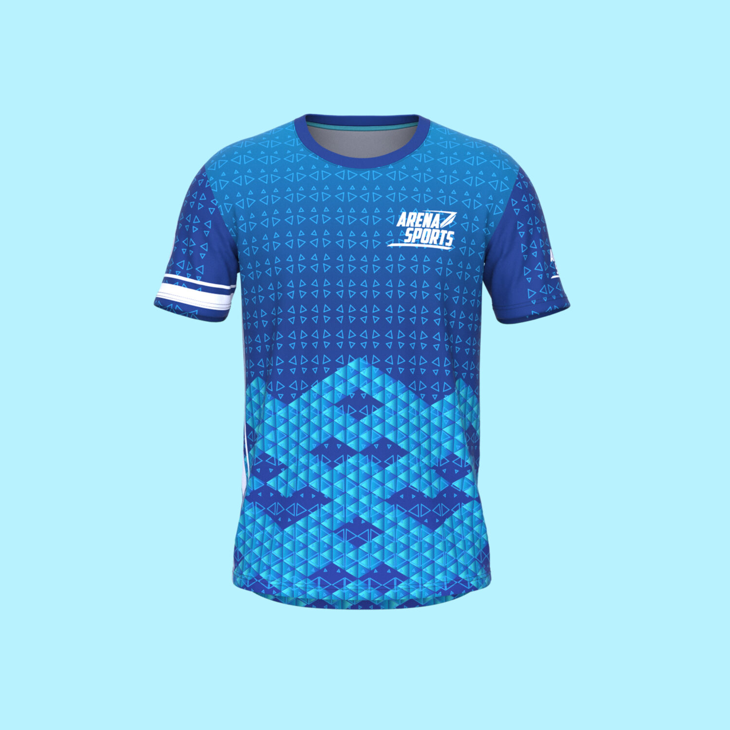 Men's Digital Soccer Jersey 3D apparel product view 3