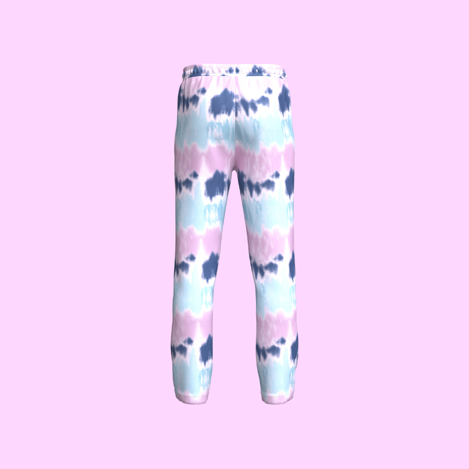 Men's Tie Ye Trouser 3D apparel product view 1