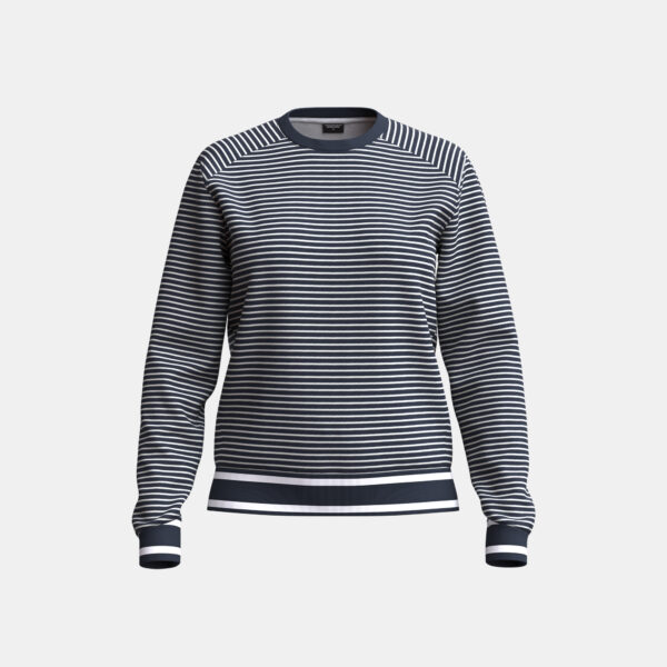 Women's Stripe Sweatshirt