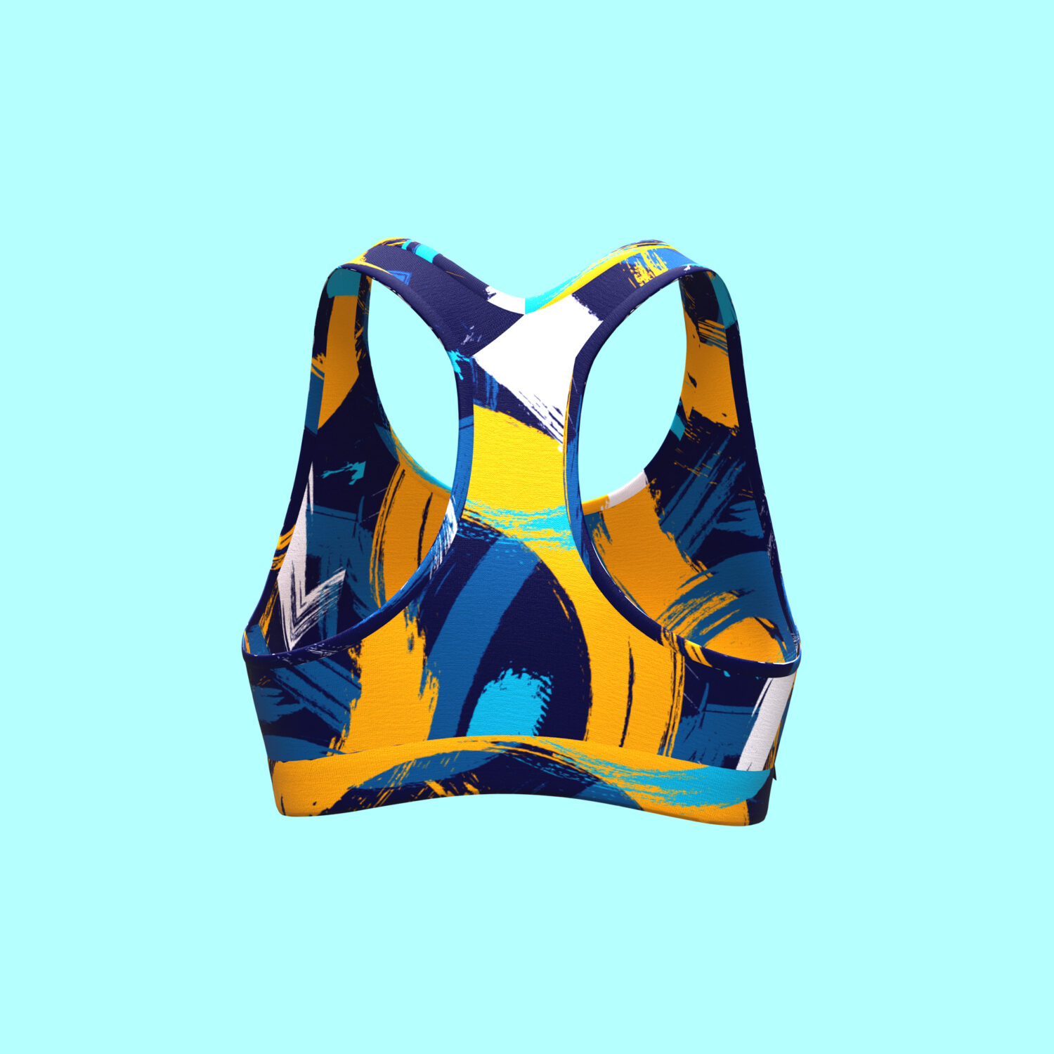 Digital Sports Bra 3D apparel product view 1
