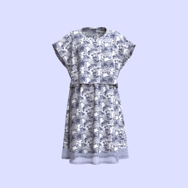 Digital Midi Dress