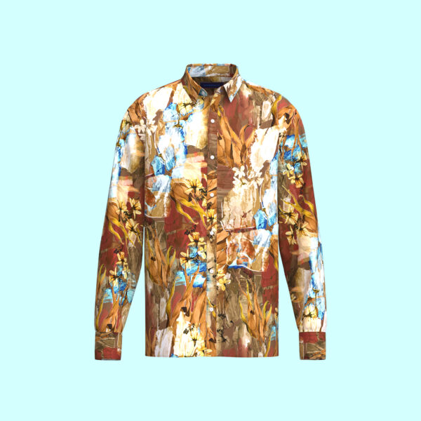 Men's Tropical Full Sleeve Shirt