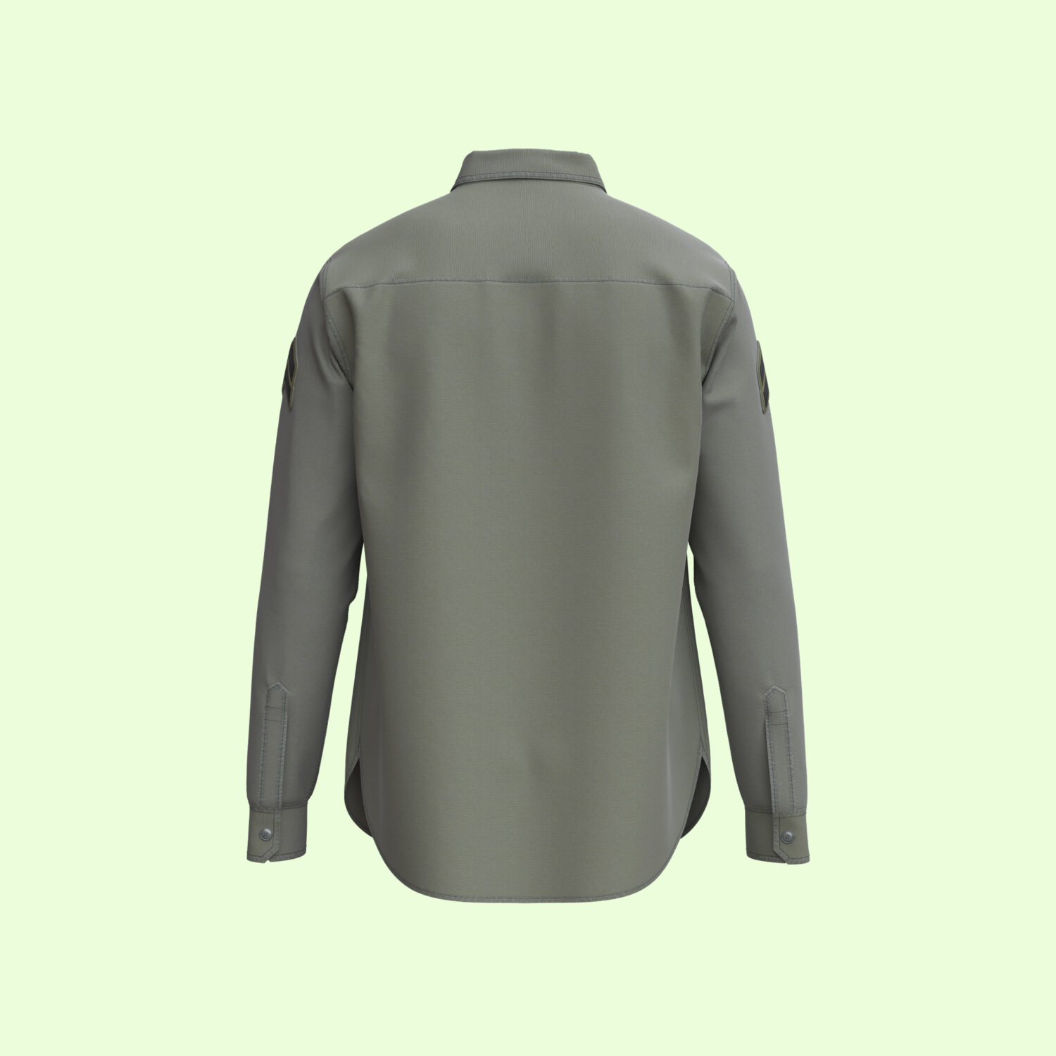 Digital Men's Dual Pocket Shirt 3D apparel product view 1