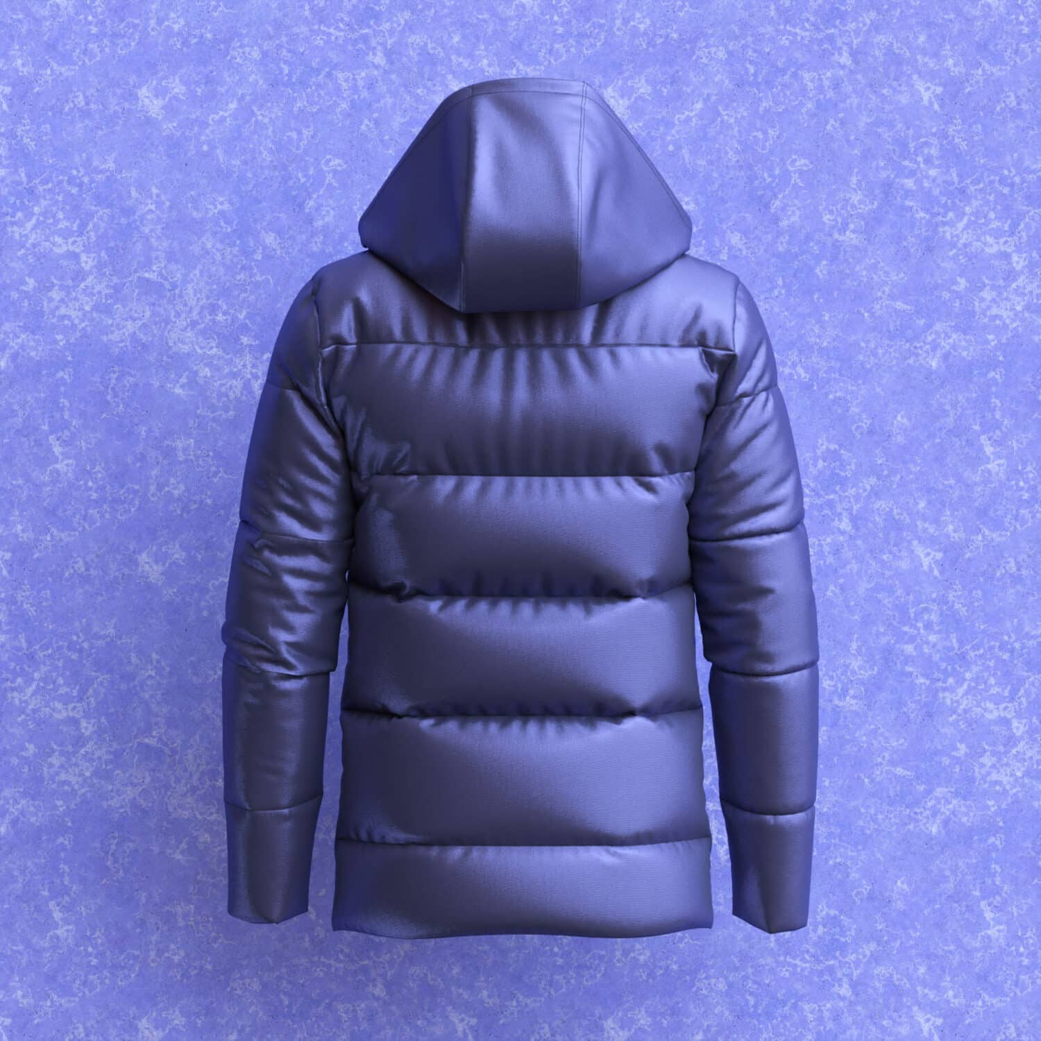 Men's Padded Jacket 3D apparel product view 2