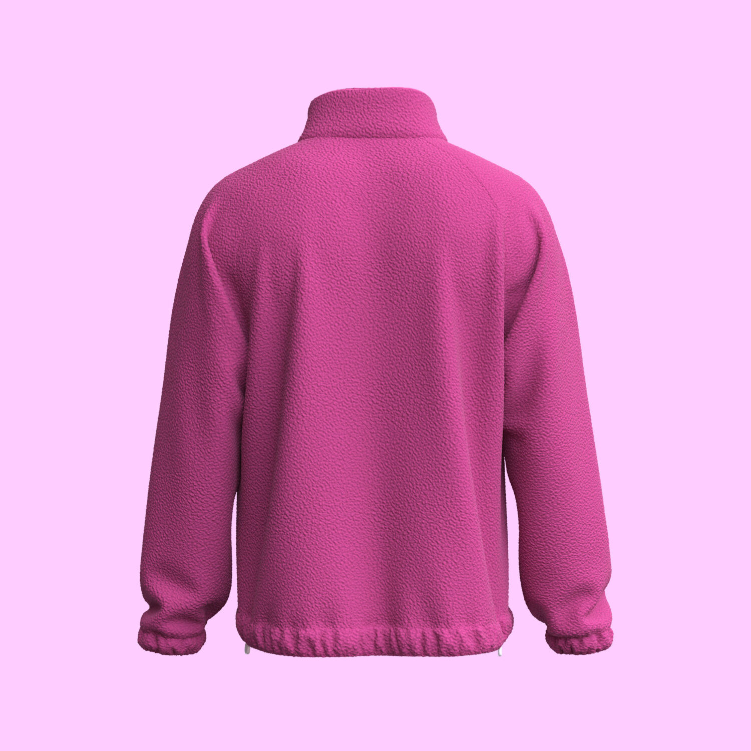 Fleece Pop Over 3D apparel product view 2