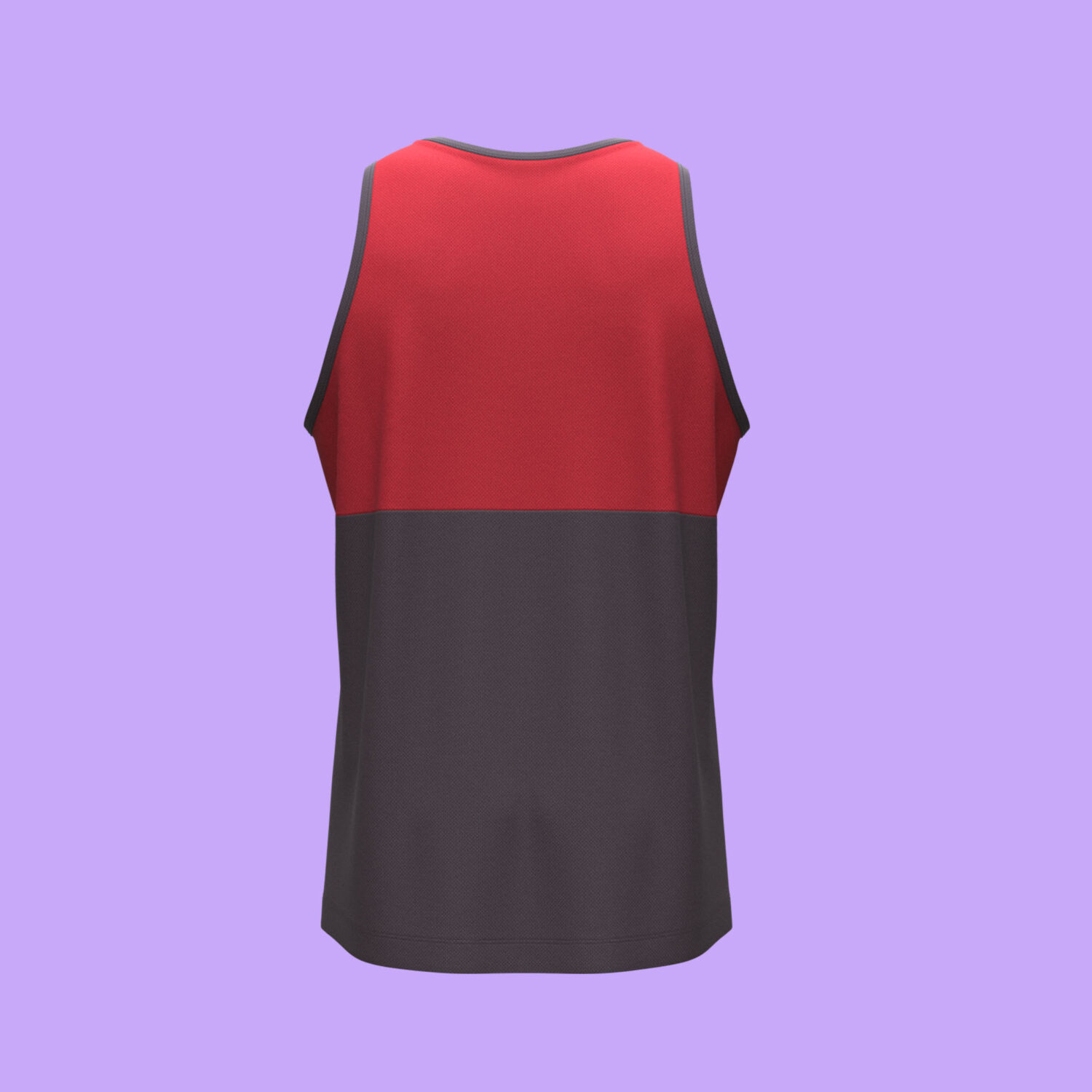 Men's Athletic Tank Top 3D apparel product view 2