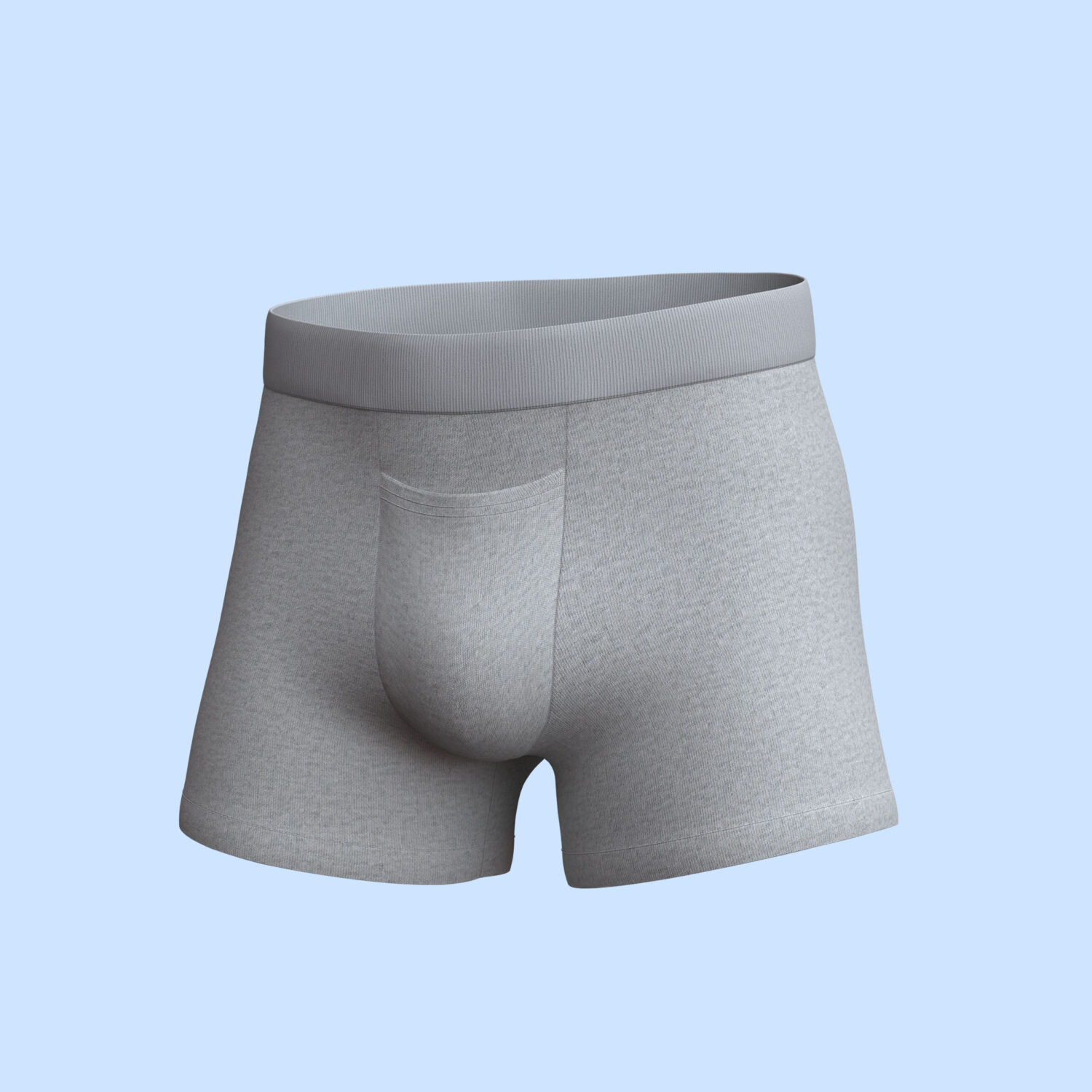 Men Classic Comfort Boxer Briefs 3D apparel product view 1