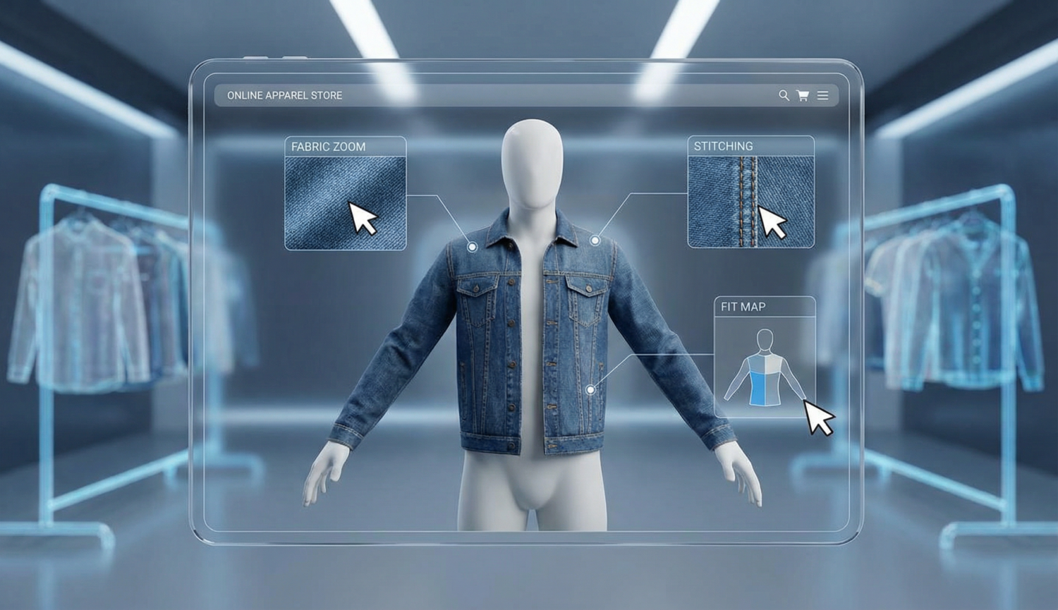 3D allows examine product details