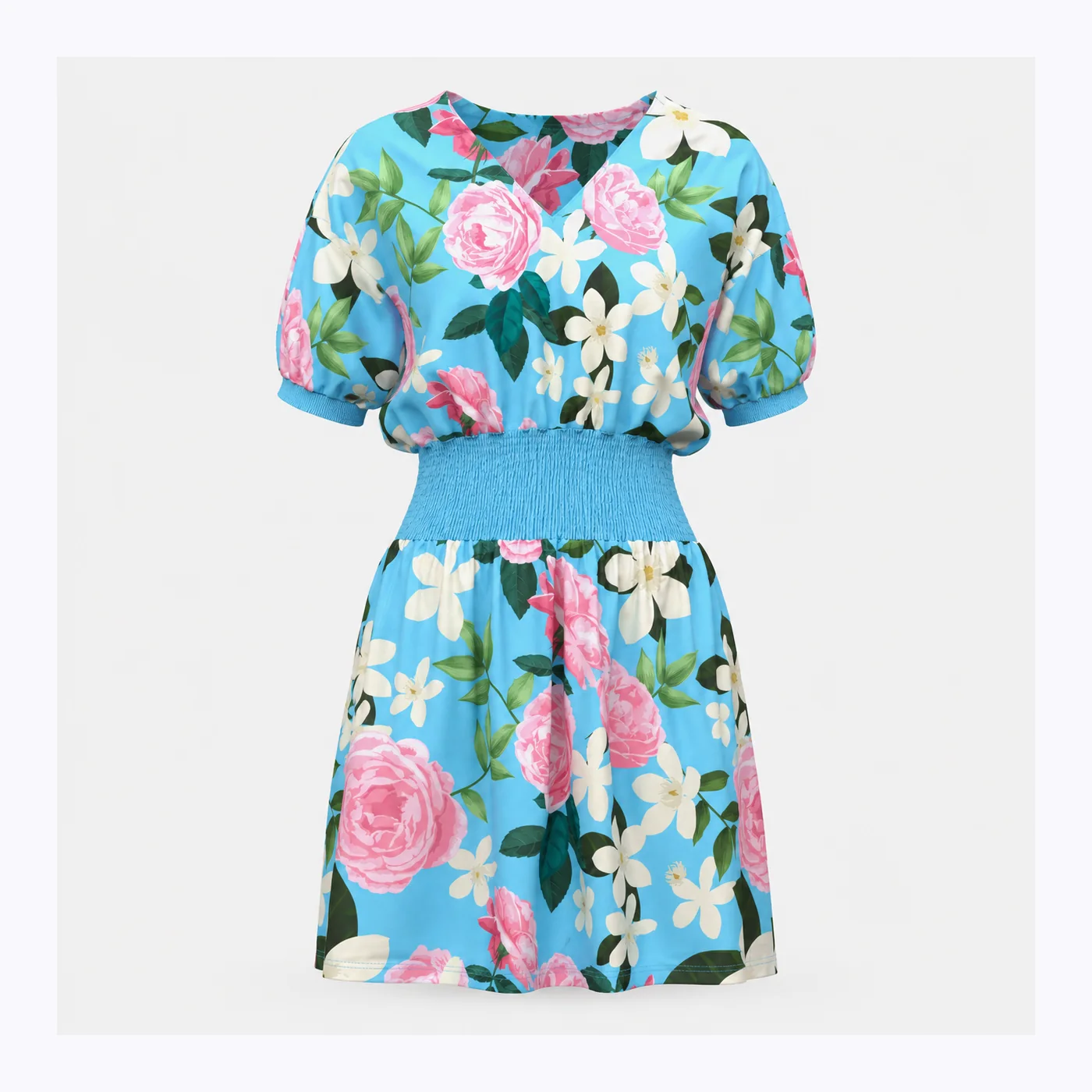 Shopify apparel product visual created from CLO3D rendering AI enhancement and manual retouching