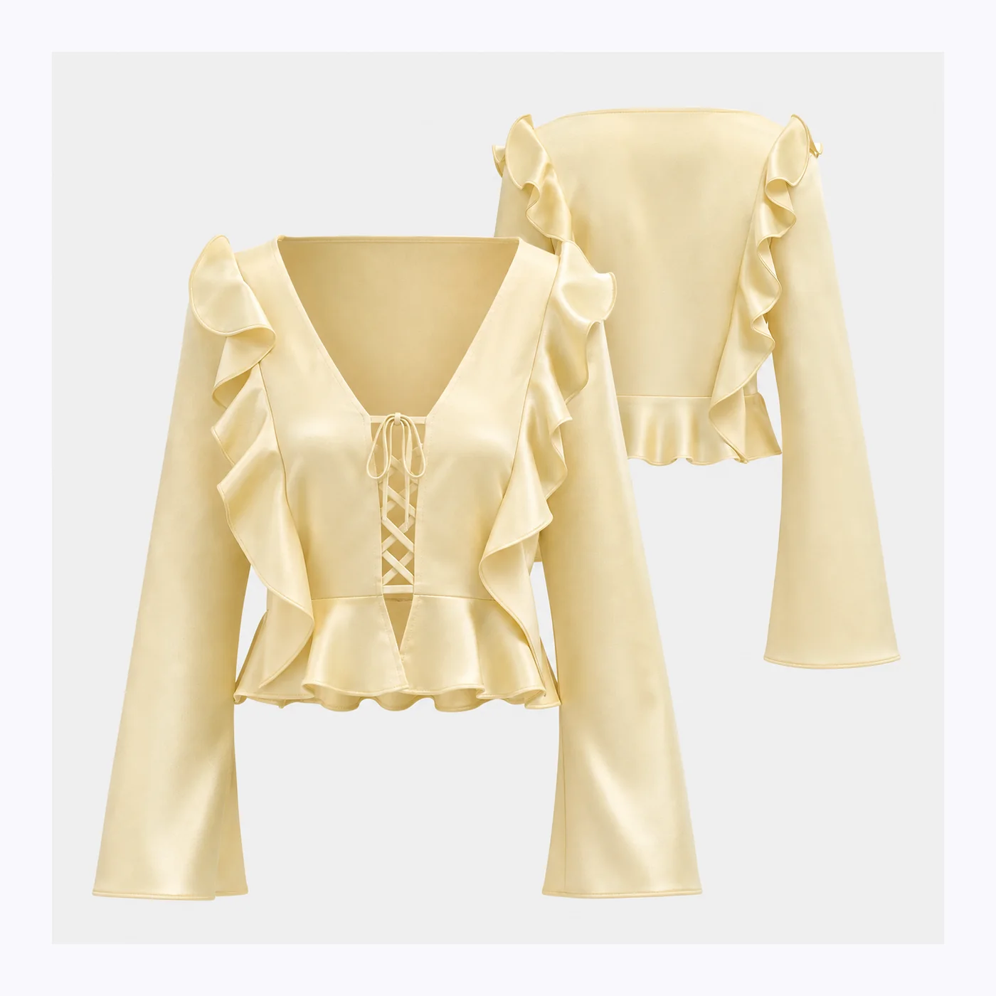 Garment detail render for Amazon and Shopify apparel listing images