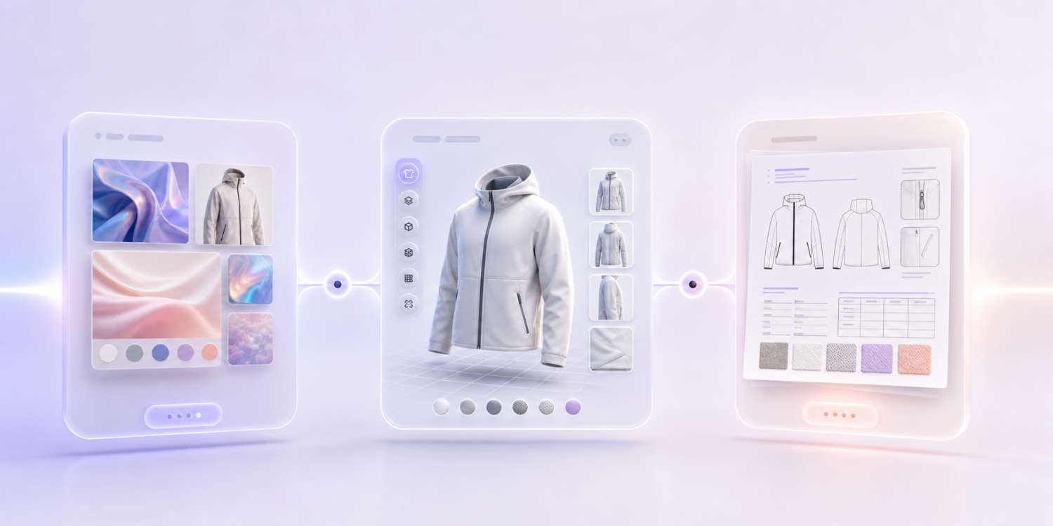 Best 3D Clothing &Amp; Fashion Design Software (2026): Top 8 Tools 3 3d to tech pack workflow with ai concept garment and factory specification cards